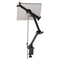 The Joy Factory LockDown Universal Clamp Carbon Fiber Mount with Key Lock for 7-10.1" Tablets-LockDown Universal Clamp Mount