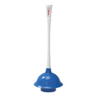Vileda Toilet Plunger+ - White/Blue-Made from non-toxic rubber
