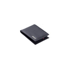 Champs Black Label Leather RFID Bi-fold Wallet, Navy-6 credit card slots