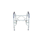 Drive Medical Steel Drop Arm Bedside Commode with Padded Seat & Arms-Padded open front vinyl toilet seat