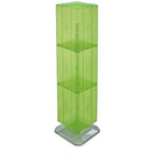 Azar Displays 14" x 14" x 60" Interlocking Pegboard Display, Green (701464-GRE)-Works great with Azar's line of hooks and accessories
