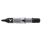 Pilot BeGreen V-Board Master Whiteboard Markers - Bullet Tip - Refillable - Assorted Colours - 5 Pack (BG-WBMAVBM-S5)-5 Assorted Colours