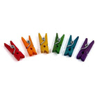 Time 4 Crafts Colored Craft Clothes Pins, 1 x 0.25 inches, Multicolor, 540 Pieces-Measurement: each clothes pin measures 1" in length, which is a perfect size for any craft idea or household use