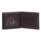 Club Rochelier Men's Slim Wallet - Brown-2 Slot Pockets
