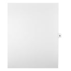 Mark Maker Legal Tabs - Letter Size - White - 1/15th cut - 25 tabs per package - 5 packages Pack - Number 68-White Single Tabs