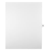 Mark Maker Legal Tabs - Letter Size - White - 1/15th cut - 25 tabs per package - 5 packages Pack - Number 68-White Single Tabs