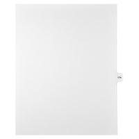Mark Maker Legal Tabs - Letter Size - White - 1/15th cut - 25 tabs per package - 5 packages Pack - Number 174-White Single Tabs