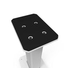 Kanto SX22W 22" Tall Fillable Speaker Stands with Isolation Feet - White-Includes bags to fill with a material of your choice to further reduce vibrations and ensure stability