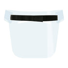 Merangue Hat Face Shield with Velcro Strap-Clear face shield