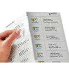 Avery Easy Peel Clear Laser/Inkjet Address Labels, 1-1/3" x 4", 140 Pack (7662)-1-1/3" x 4", Clear