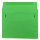 JAM Paper A7 Invitation Envelopes, 5.25 x 7.25, Brite Hue Green Recycled, 250 Pack (95617H)-Blank interior for personalized message
