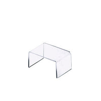 Azar Displays 3" H x 4" W x 6" D Acrylic Riser (515334)-Made from acrylic