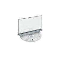 Azar Two-Sided Revolving Acrylic Sign Holder - 8.5" x 5.5 - 2 Pack-Sold in Packs of: 2