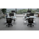 CB Office Vista Mesh Office Chair - Black-Dimensions: 24.02"W x 23.62"D x 39.76" - 44.49"H