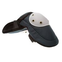 Impacto 827-00 Knee Pad Plastic Cap-Made with plastic outer shell and foam padding, color black and white