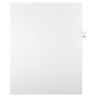 Mark Maker Legal Exhibit Index Tab White Single Tabs, 1/25th Cut, Letter Size, No Holes, Number 34, 25 Pack-White Single Tabs, 1/25th Cut