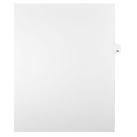 Mark Maker Legal Exhibit Index Tab White Single Tabs, 1/25th Cut, Letter Size, No Holes, Number 34, 25 Pack-White Single Tabs, 1/25th Cut