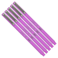 Marvy Uchida Ultra Fine Felt-Tip Pen - Orchid Purple - 5 Pack-Colour: Orchid
