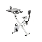 FitDesk Bike Desk 3.0 Deluxe with Desk Extension Kit & Tablet Holder (FD3PLUS)-Included Desk Extension Kit doubles the size of your work surface and includes a handy cup holder