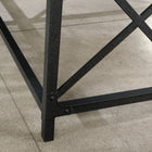 Sauder Foundry Road 36" W Desk Return - Carbon Oak (1 Box)-Meets BIFMA standard x5.5 for safety, durability, and structural performance.