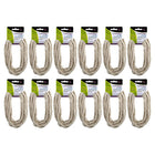Time 4 Crafts 6mm Craft Rope, Pack of 12, 4m, White-Package: includes a total of 12 craft ropes, perfect for art projects