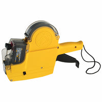 Eddie's Motex MX 6600 S-Plus 2 Lines 8 Ch - Price Labeler Gun - Yellow-Label Gun