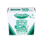 Crayola Washable Markers Classpack - 240 Pack-CLASSROOM SUPPLIES: Stock up classrooms and craft rooms with a greater variety of colouring supplies for school projects, crafts, and more!
