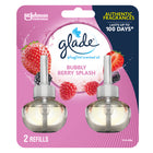 Glade PlugIns Scented Oil Air Freshener Refill - Bubbly Berry Splash - 2 Pack-Decorate the air with our Glade Plug In air freshener