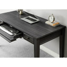 Whalen Barkston Lane Desk, Grey Oak (SPLS-BKLD)-Sturdy construction with metal stabilizer under desk