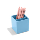Poppin Pen Cup - Sky-Dimensions: 3.25"L x 3.25"W x 3.25"H