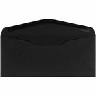JAM Paper #10 Business Premium Envelopes - 4 1/8" x 9 1/2" - Smooth Black - 100 Pack-Size: #10 (4 1/8 x 9 1/2) inches