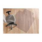 Staples Hard Floor Chair Mat, 45" x 53"-Traditional shape