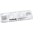 Bradley Eyewash Test Gauges, 4 Pack-Quantity per pack - 4