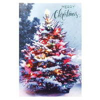 Mill Brook Studio "Merry Christmas" Greeting Cards with Envelopes - 5-3/8" x 7-3/4" - 18 Pack-Greeting Cards