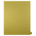 Mark Maker Legal Exhibit Index Tab Buff Single Tabs, 1/25th Cut, Letter Size, No Holes, Number 50, 25 Pack-Buff Single Tabs, 1/25th Cut