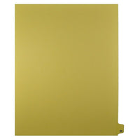 Mark Maker Legal Exhibit Index Tab Buff Single Tabs, 1/25th Cut, Letter Size, No Holes, Number 50, 25 Pack-Buff Single Tabs, 1/25th Cut