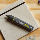 Sharpie Pro Permanent Marker - Chisel Tip - Black-Lanyard loop at top of cap provides quick access