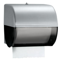 Kimberly-Clark Professional Omni Roll Hard Roll Towel Dispenser - for 1.5" Core Roll Towels - Compact Dispensing - 10.5" x 10.0" x 10.0" - Black-Includes 1 Kimberly-Clark Professional Omni Roll Hard Roll Towel Dispenser