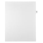 Mark Maker Legal Tabs - Letter Size - White - 1/15th cut - 25 tabs per package - 5 packages Pack - Number 169-White Single Tabs