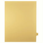 Mark Maker Legal Tabs - Letter Size - Buff - 1/15th cut - 25 tabs per package - 5 packages Pack - Number 73-Buff SingleTabs