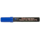 JAM Paper Marvy Uchida Liquid Chalk Marker Erasable Dustless - Chisel Tip - Blue-Blue Chalk Marker