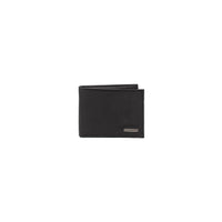 Champs Black Label Leather RFID Flip-up Passcase Wallet, Black-RFID blocking wallet in Gift box