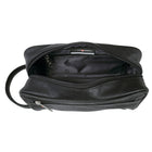 Swissgear PU Toiletry Bag - Black-Grab handle