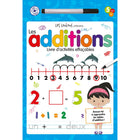 Mega Editions Loulous Presents "Additions" Wipe-Clean-educational book