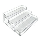 Azar Three-Tier Shelf with 9 Compartment Counter Step Display - 12" W-Sold in multiples of: 1