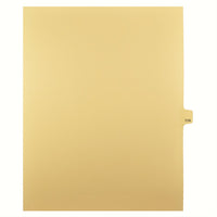 Mark Maker Legal Tabs - Letter Size - Buff - 1/25th cut - 25 tabs per package - 5 packages Pack - Number 114-Buff Single Tabs