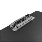 Merangue Top Grip Clipboard with Inside Pocket, 12-1/2" L x 9-1/4" W, Black-Use with standard letter size paper or pad