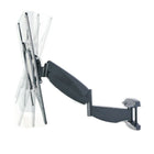 TygerClaw Full Motion Wall Mount for 42" to 55" Flat Panel TV (LCD43908BLK)-Universal mounting pattern up to 400 x 400mm