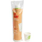 Perk Compostable Paper Hot Cups - 10 oz. - 500 Pack-Lined with PLA to protect against leaks