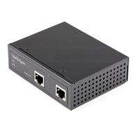 StarTech Industrial Gigabit Ethernet PoE Injector-30 WATT GIGABIT ETHERNET PoE INJECTOR: Provides up to 30W of power (midspan) to IEEE 802.3af (PoE / Type 1) and IEEE 802.3at (PoE+ / Type 2) PD devices like cameras, sensors, and wi-fi access points